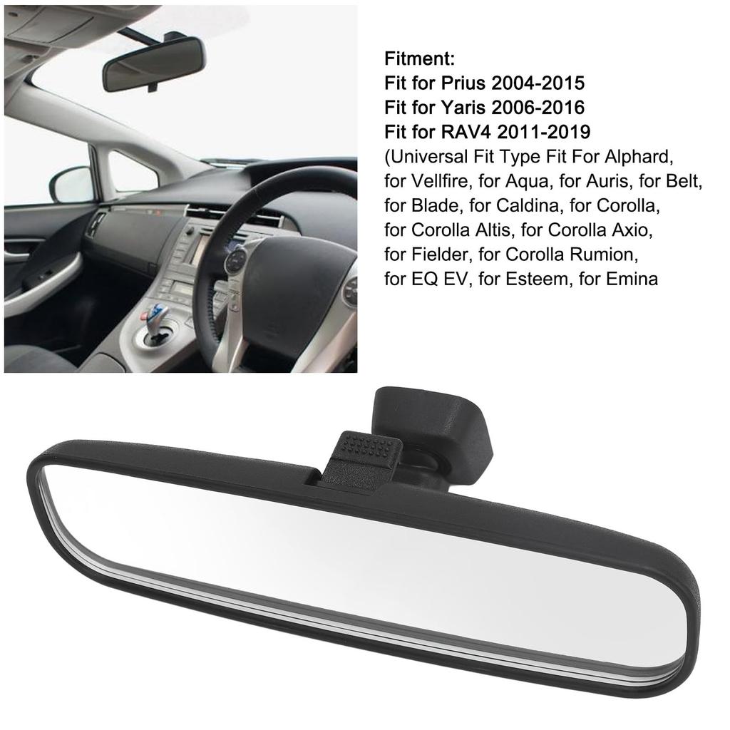 Geniş Açılı Görüş ve Güvenilir Performanslı İç Dikiz Aynası 87810-52041 Toyota Prius Yaris HD İç Dikiz Aynası 87810-52040 için