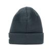 New Era Basic Knit Cuff Cap In Charcoal and Snow White.
