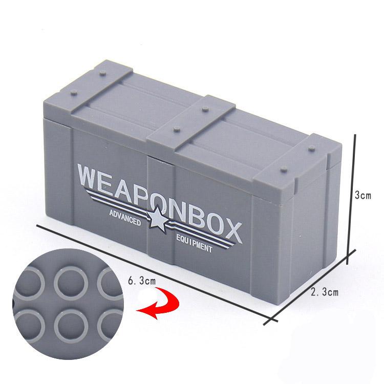 Military Building Blocks Solider Figures Weapons Camouflage Guns RPG Equipment Package Shields EOD M1919A4 Roadblock Mini Bricks