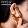 Elegant Sandalwood 3D Massage Comb for Nose, Head & Ear Natural Wooden Relax Tool, Handcrafted with Smooth Finish