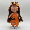 Nines Donil Mia Reversible Vinyl Toy With Dressup Accessories For Kids And Collectors