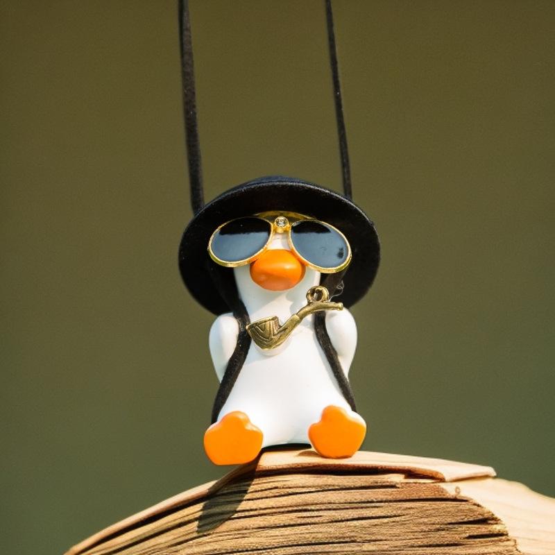 Car Pendant Swing Duck Car Rearview Mirror Pendant Car Pendant Car Pendant