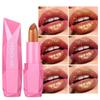 Lipstick Waterproof Long Lasting Moisturizing Golden Shining Non-stick Cup Pearlescent Diamond Lip Tint Red Sexy Lips Makeup