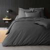 Housse de couette 240 x 260 cm Percale de coton gris acier