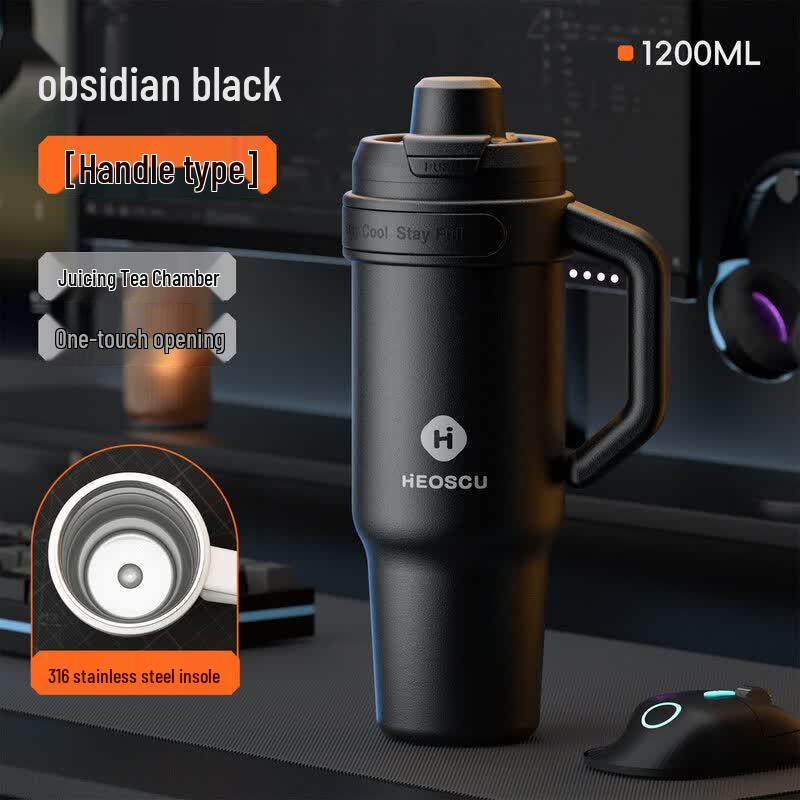YOLUO 2026 Large Capacity Titanium Insulated Mug