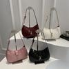 Minimalist Fashionable And Pu Leather Single Shoulder Handbag For Daily Outings