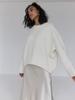 009 Women's Knitted Sweater: European & American Autumn/Winter, Round Neck, Loose Fit, Cross-border, New Arrival