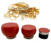 Elegant Sealing Wax Sphere with Rubber Base Rings Setting Supplies Jewelry Engraving Manufacturing Processing Tool