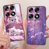 For Motorola Signature Cute Flower Butterfly Cat Painted Case For Motorola Signature XT2603-2 Black Silicone Soft Phone Cases