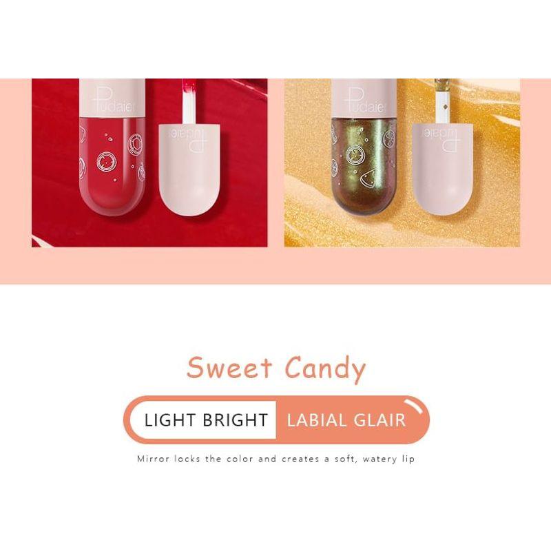 Pudaier - Mini Kapsel Feuchter Liquid Lippenstift - 17 Farben