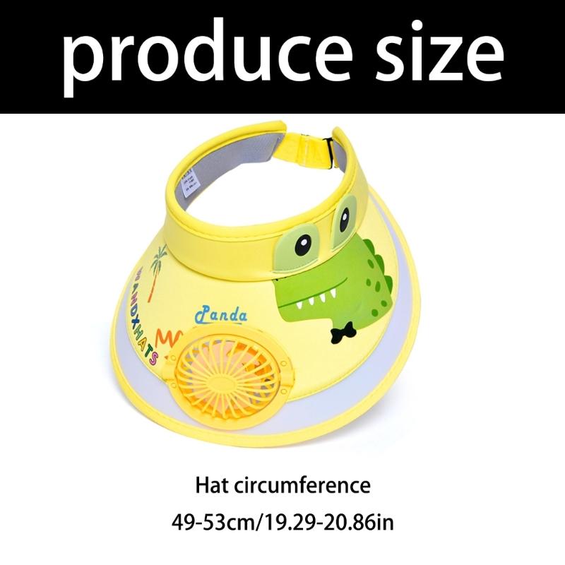 Regulable Speed Sun Hat With Sun Protective Border Outdoor Children Hat for Outdoor Activity and Beach Trip