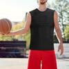 Men's Compression Shirt with Chest Protection for Sports Activities