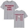 Ros Number One Girl T Shirt Unisex Unisex Clothing Harajuku Tshirt Y2k Unisex High Quality Cotton Short Sleeve Tee Shirt Fans Gift