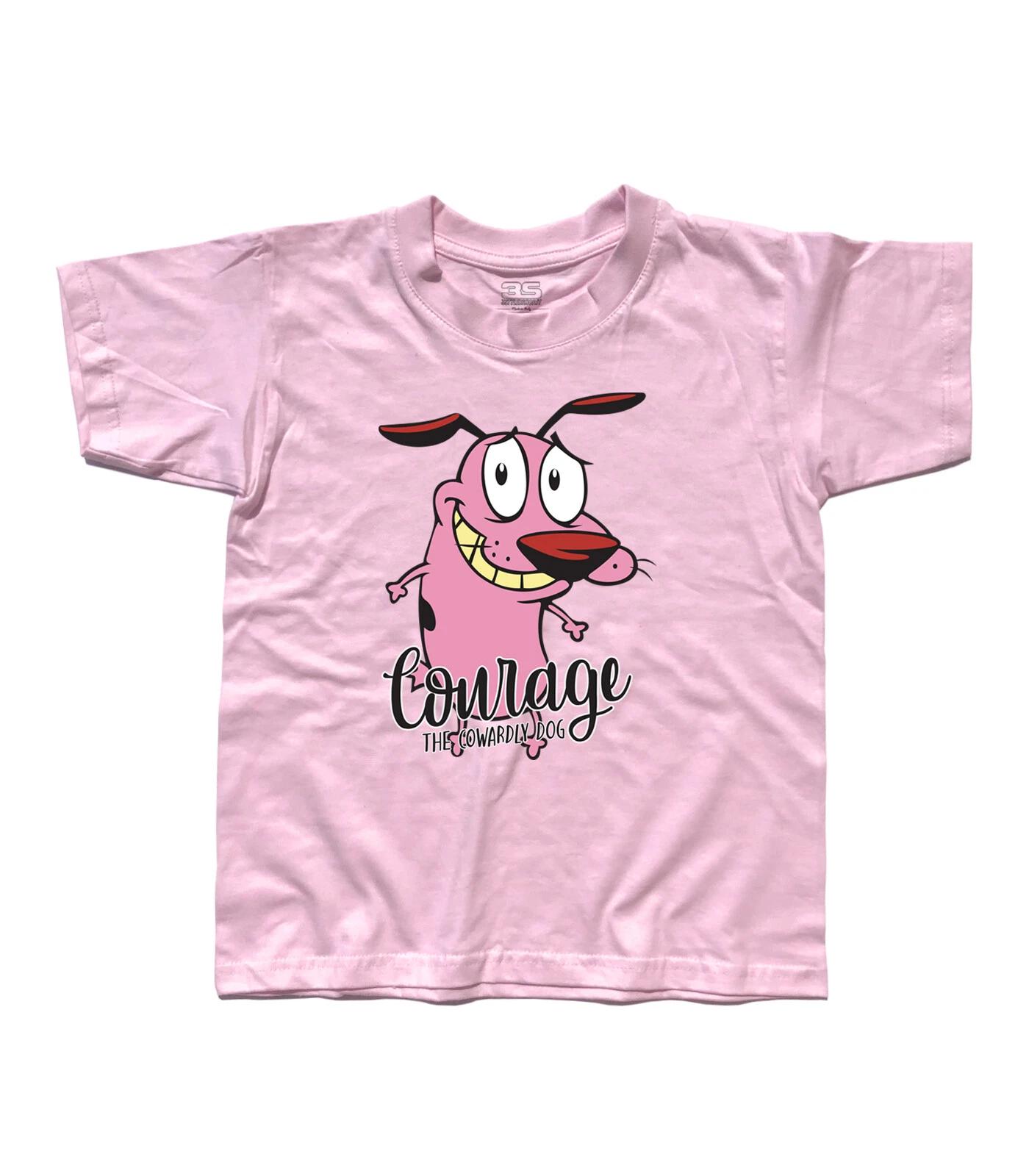 

T-Shirt Child Lion Cowardly Dog Courage the Cartoon T-Shirt 150