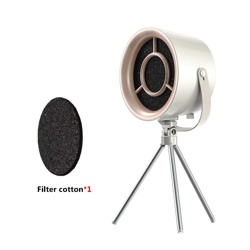 Desktop Mini Range Hood Large Suction Home Restaurant Hot Pot Barbecue Deodorization Fume Purifier Portable Smoke Exhaustmachine