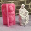 Heat Resistant Mold Easy Release Silicone Mold for Detailed Mother and Child Statue Religious Souvenir Making Mold