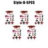 Scary Creepy Halloween Wound Temporary Tattoo Waterproof Realistic Blood Tattoos Injury Scar Tattoo Stickers for Face Hands