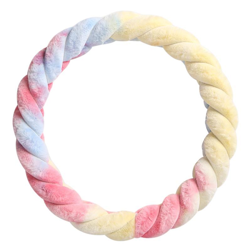 

Anti-slip Steer Wheel Protector Cover Plush Steering Wheel Sleeve Car Steering Wheel Cover Unisex style 2