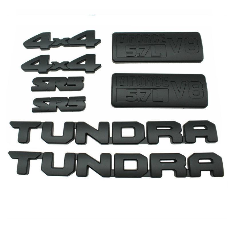 Toyota Tundra Emblem Cover: ABS Decal for Pickup Truck.