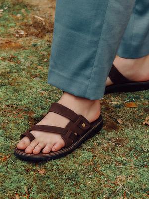 Jerusalem Sandals 78Nn Jabin_Brown (Yabin)