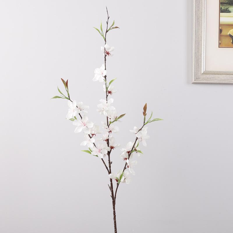 

Wedding simulation peach blossom flower peach blossom branch, fake flower indoor living room flower