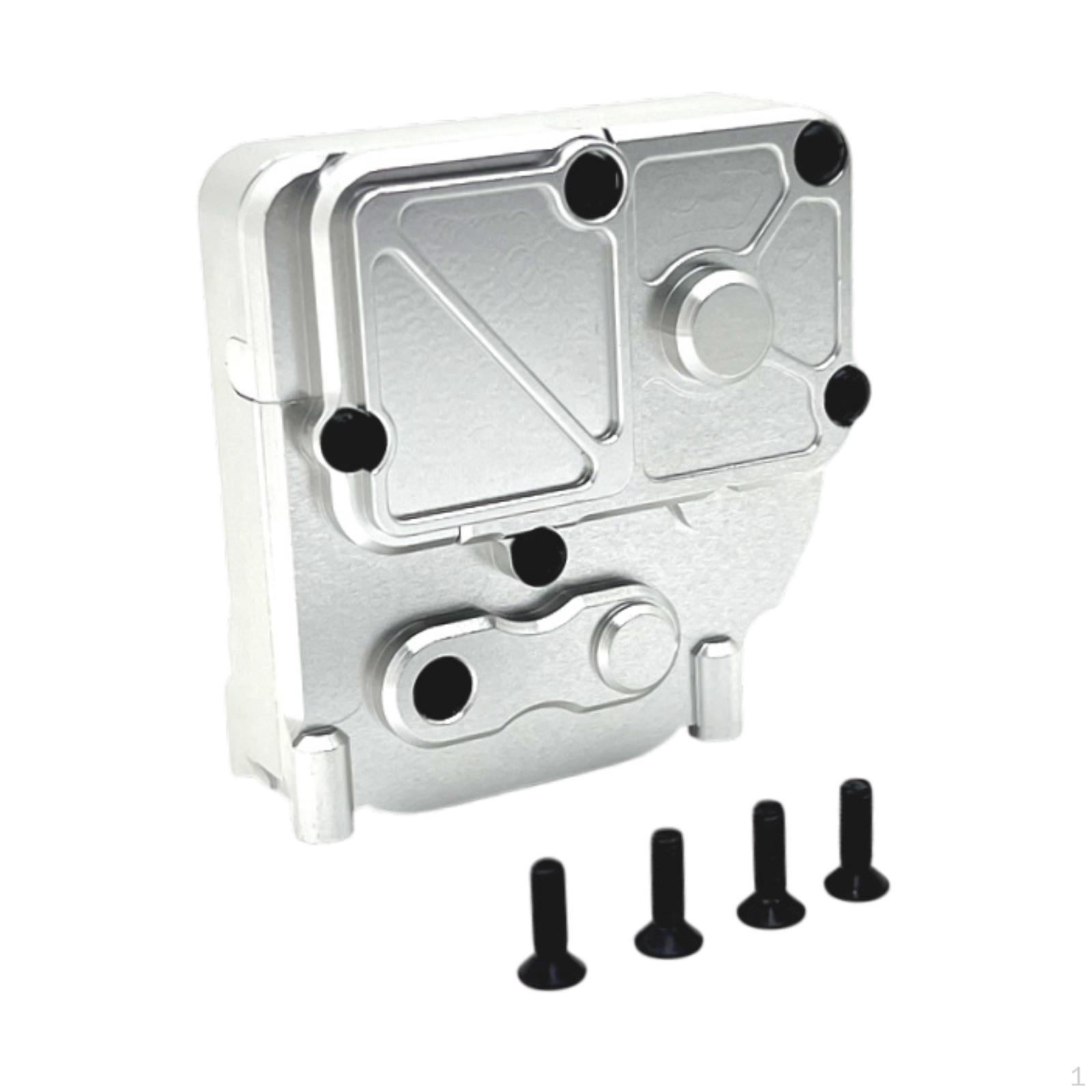 

1/12 RC Central Gearbox Housing Direct Replacement Easy to Install Aluminium Alloy Accessories for срібний