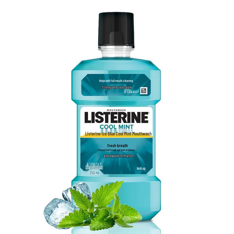 Listerine Ice Blue Blast Mouthwash