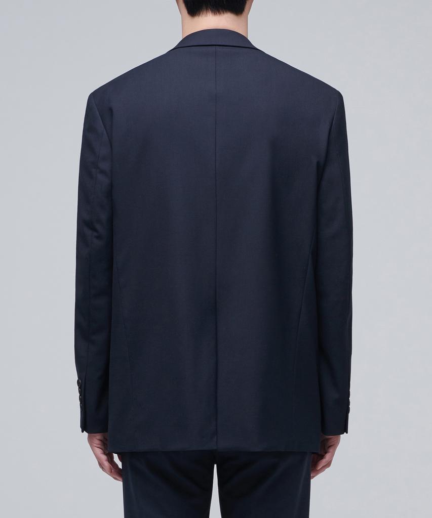 Musinsa Standard Relaxed Basic Wool Blazer [Navy]