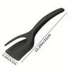 2 In 1 Fried Egg Clip Shovel Non-Stick Kitchen Silicone Spatula Omelette Toast Bacon Clamp Frying Steak Kitchen Accessories