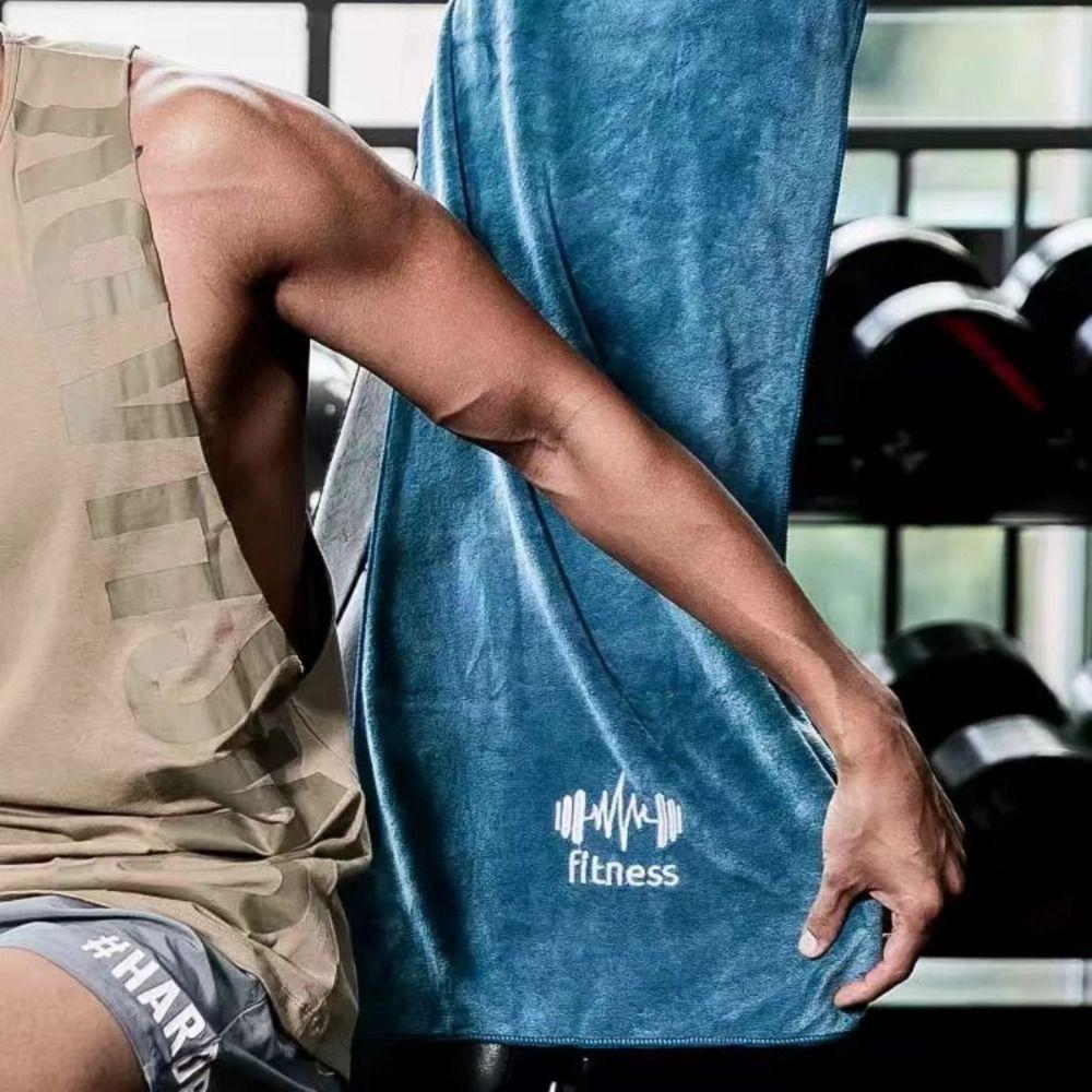 Sweat Absorption Gym Towel Quick-Drying Swimming Towel Basketball Sports Towel  Swimming