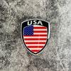 Universal 3D Reflective World National Flag Stickers Decals for Car Motorcycle Exterior Decoration