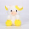 Kawaii Strawberry Cow Plush Toy for Children, Soft Doll, Multicolor Pillow, Holiday Gift, 20cm