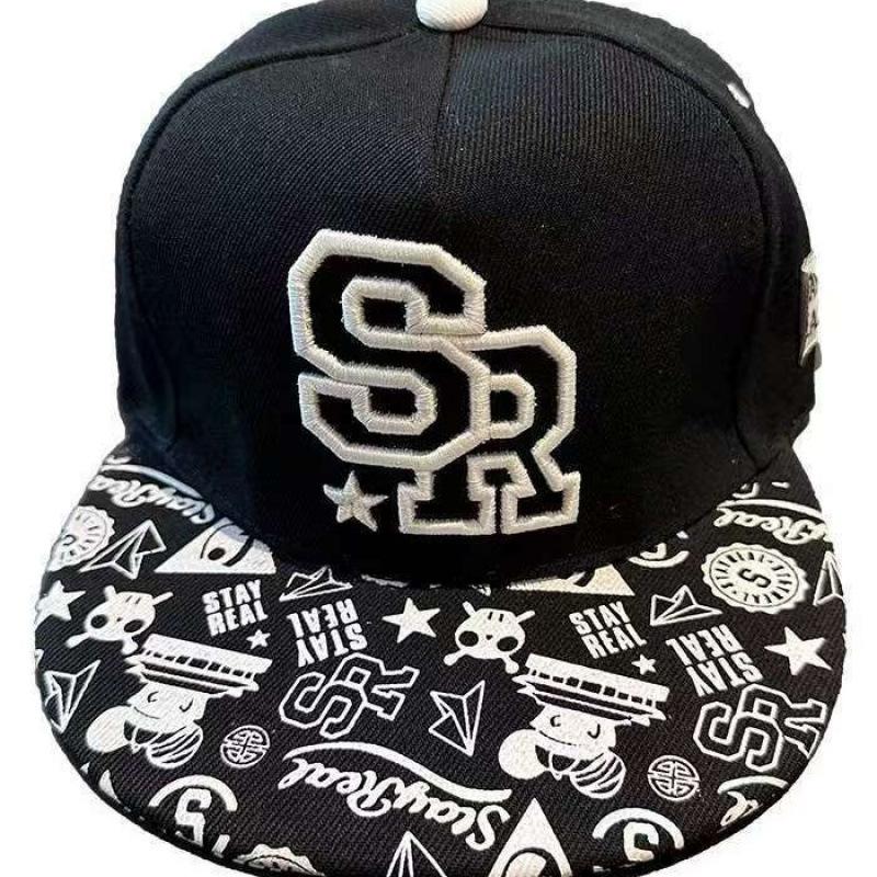 Berretti da Baseball American Style Hip-hop da Uomo, Berretti da Baseball Style Studente per Teste Grandi da Donna, Berretti da Skateboard, Berretti a Visiera Piatta