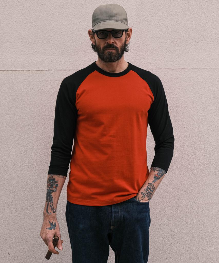 VDR Cropped Raglan Tee [Red]