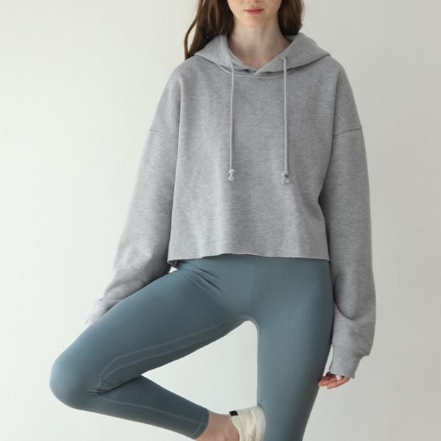 2024 Fall Women's Loose Short Hooded Sweatshirt - European & American Style