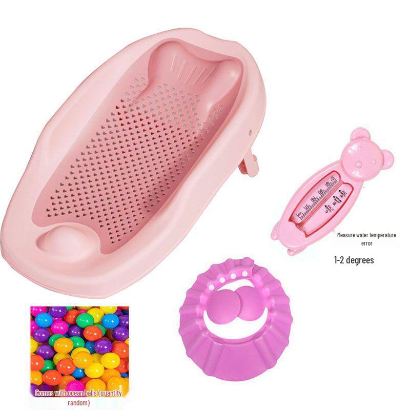 Newborn Reclining Baby Bath Net - Shower Seat with Mesh Fabric