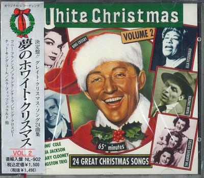 CD VARIOUS - White Christmas Vol. 2 - 24 Great C NL902 NOT ON LABEL 1991 Portugal Jazz Used