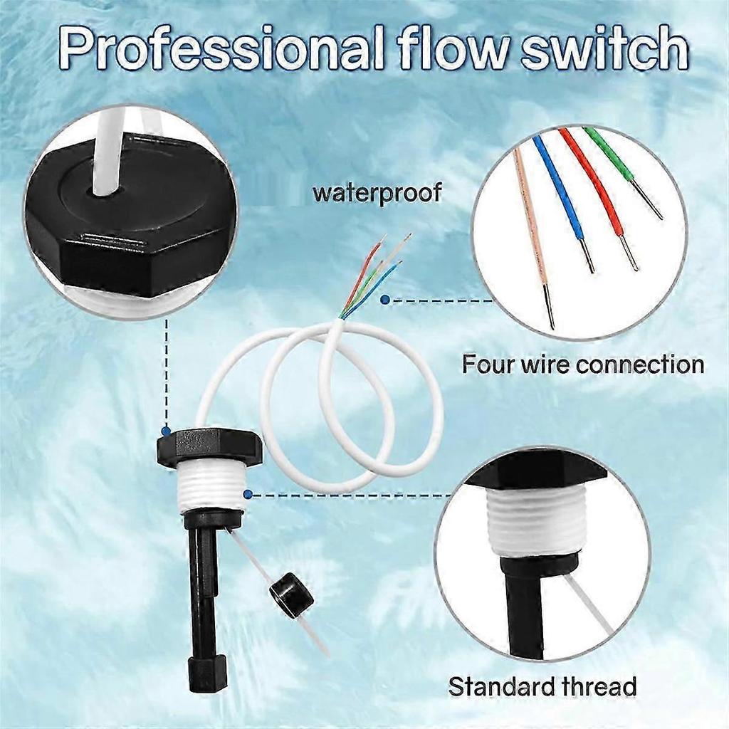 Flow Switch 520736 Intellichlor Flow Sensor Switch Replacement Kit, For Ic15, Ic20, Ic40, Ic60 Salt