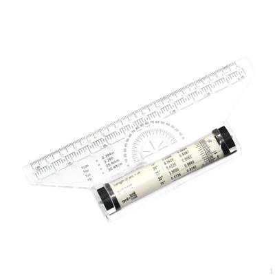 Measuring Rolling Ruler Protractor Imperial and Metric Versatile Drawing Roller for Artists