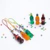 Acrylic Carbonated Beverage Keychain Accessory Supplies