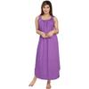 Beautiful Cotton U Neck Summer Maxi Gown Indian Women Sleepwear Nighty Dress
