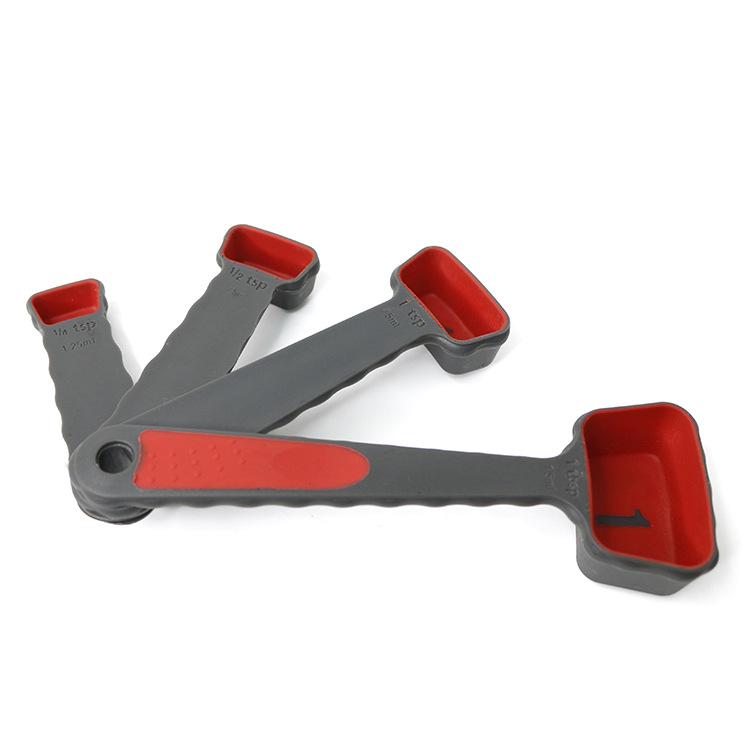 8-Piece Silicone Collapsible Measuring Cups & 4-Piece Measuring Spoons Set - In Stock