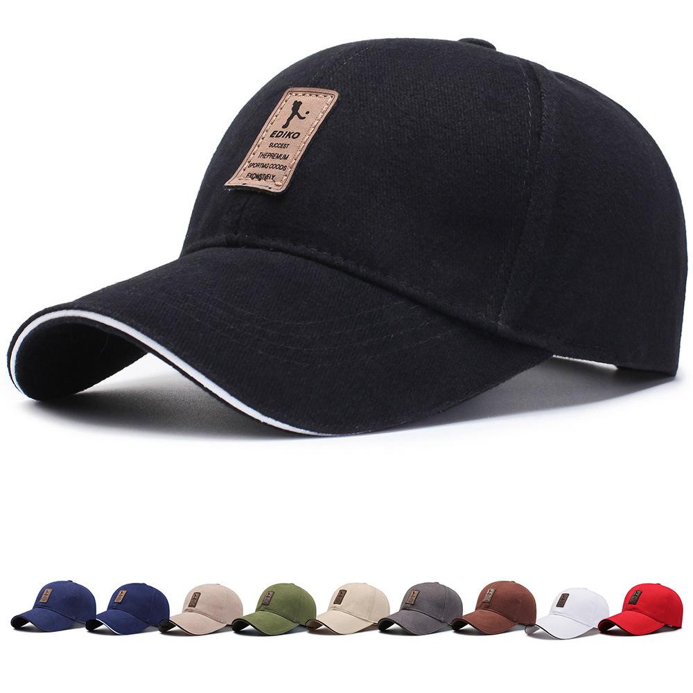 Autumn and Winter New Men's Baseball Cap Outdoor Leisure Versatile Cap Sports Cap Sun Hat Middle Elderly Sun Hat