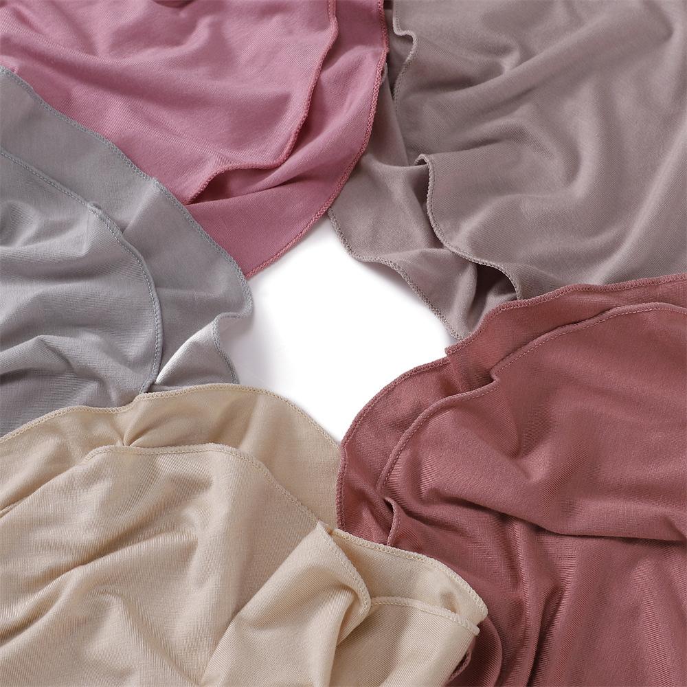 New Soft muslim women's neck cover modal jersey Full cover high neck turtle neck cover islamic clothing ladies clothes accessory