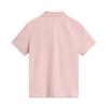 Li Ning Comfortable Casual Simple Solid Color Short Sleeve Polo Shirt Women tops Light-Pink APLV166-1