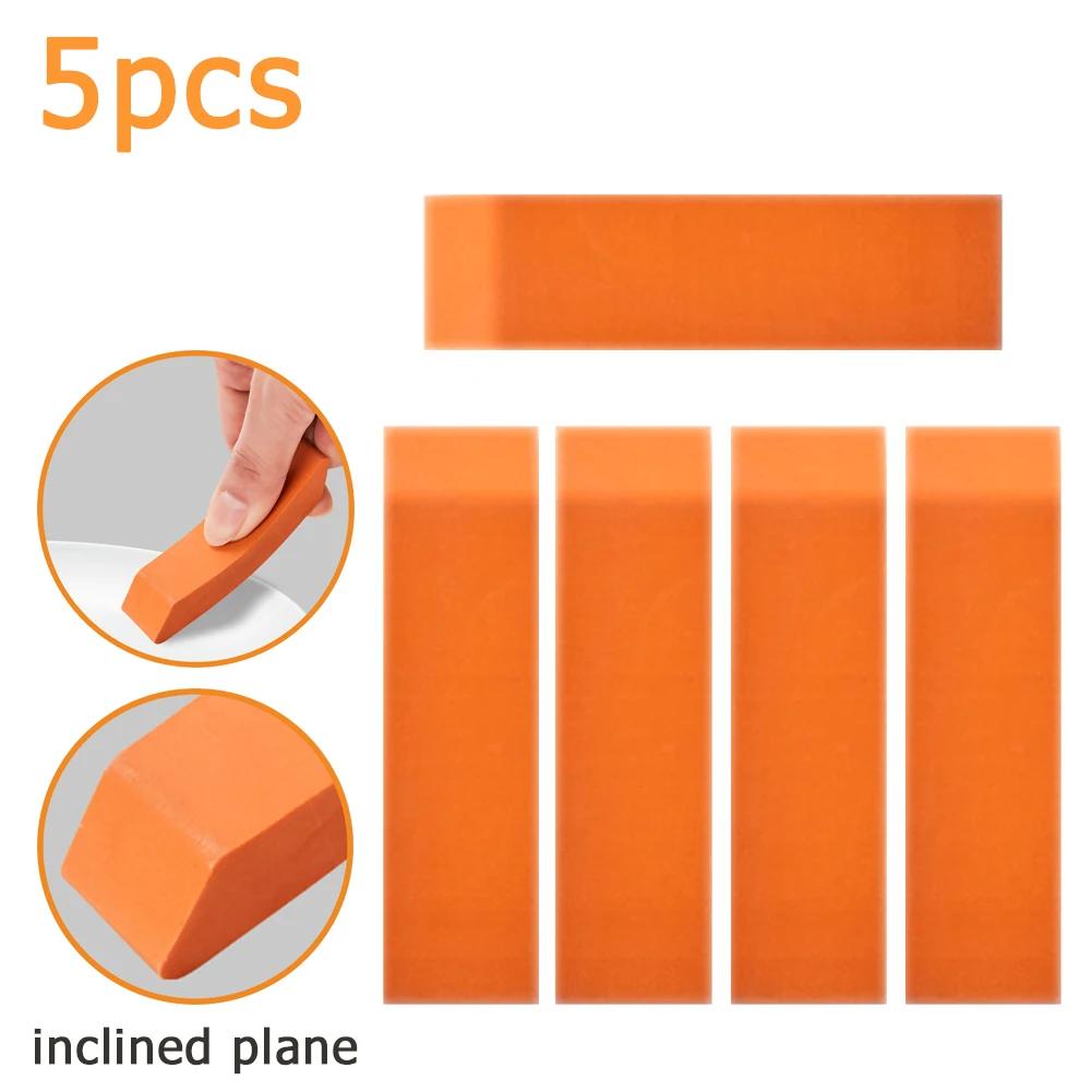 10pcs Easy Limescale Eraser Bathroom Glass Rust Remover Rubber Eraser Household Kitchen Cleaning Tools for Pot Scale Rust Brush