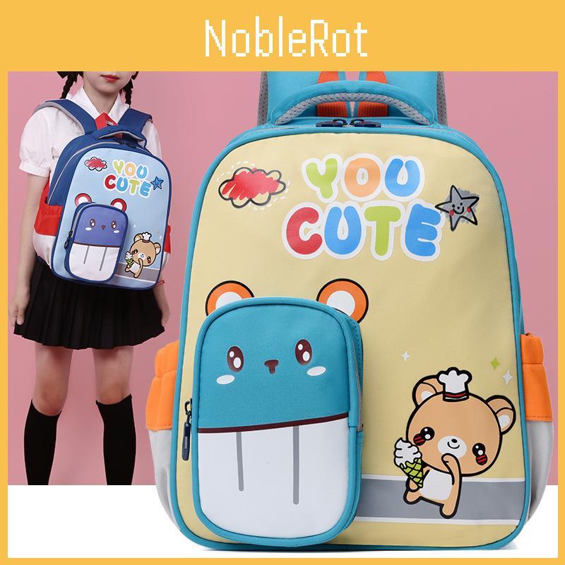 Breathable Cute Kindergarten Backpack For Kids Colorful Printed Children's School Bag