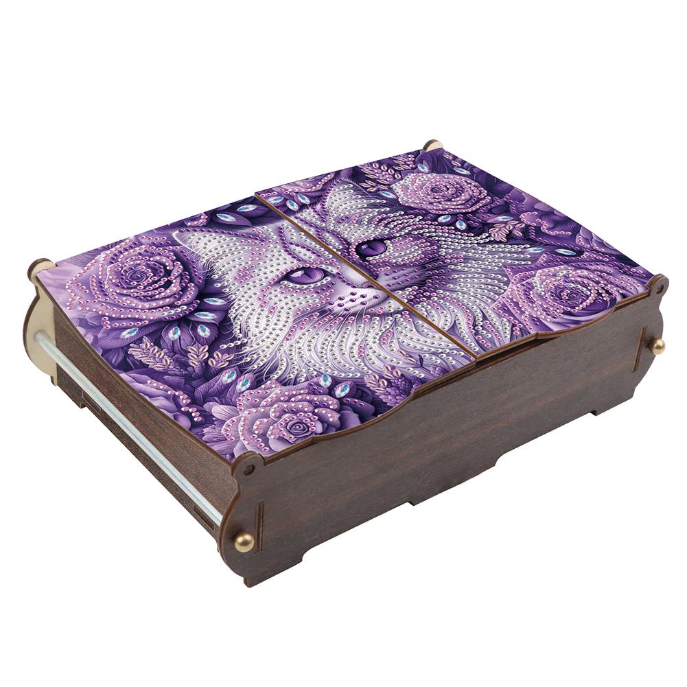 Diamond Painting Storage Box Ring Organizer Case DIY Diamond Painting Kit DIY 5D Diamond Painting Jewelry Box for Women