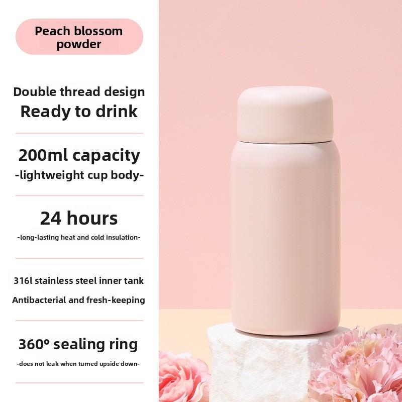Style Portable Stainless Steel Insulated Cup With Hour Thermo For Students And Office Use