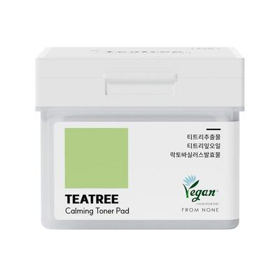 Fromnon Almohadillas Tónico Calmante Árbol de Té 120 Almohadillas de Gasa, 1 pieza, 120 hojas